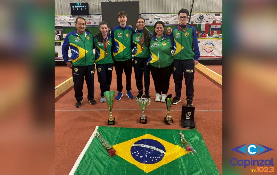 Capinzalense Bianca Fracasso conquista medalha de bronze no Mundial Juvenil de Bocha na França