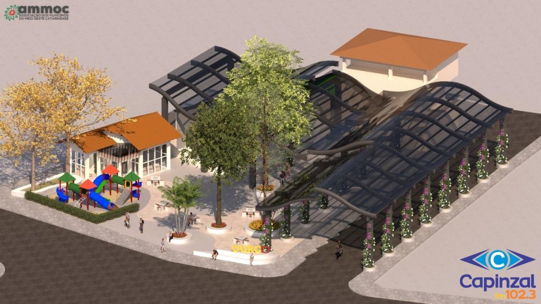 Administração de Ouro recebe projeto da AMMOC para revitalização da Praça Pio XII