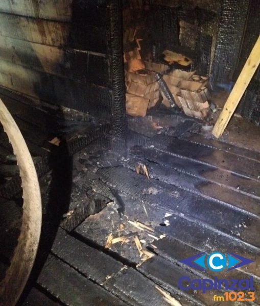 Princípio de incêndio em madeireira mobiliza Bombeiros em Campos Novos