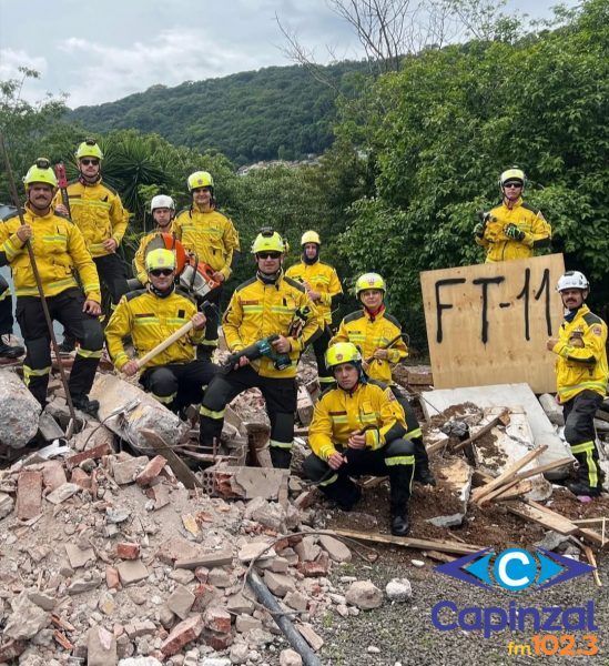 Bombeiros de Capinzal e região participam de treinamento de resgate em estruturas colapsadas