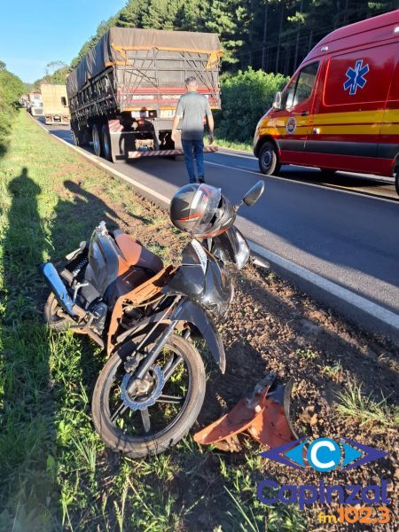 Mulher fica ferida em colisão entre carro e motoneta em Monte Carlo