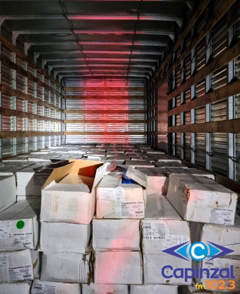 PRF apreende 5 toneladas de camarão contrabandeado e prende três pessoas no Oeste