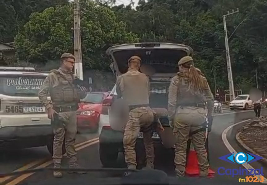 Capinzalense foragido é preso com drogas em Ipira