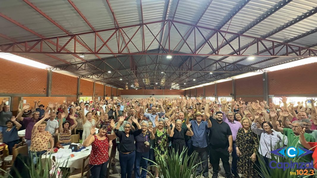 Encerramento das atividades da Terceira Idade reúne mais de 800 idosos em Capinzal