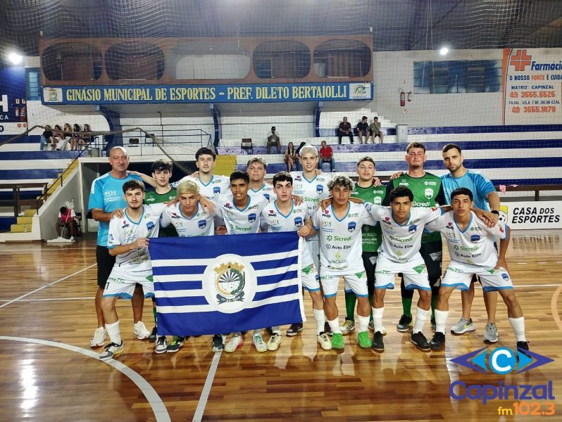 Capinzal Futsal/FME vence Campos Novos e avança à semifinal do Estadual Sub-18 da LCF