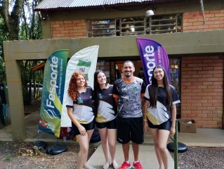 Treinador e atletas de Capinzal que atuam por Catanduvas 