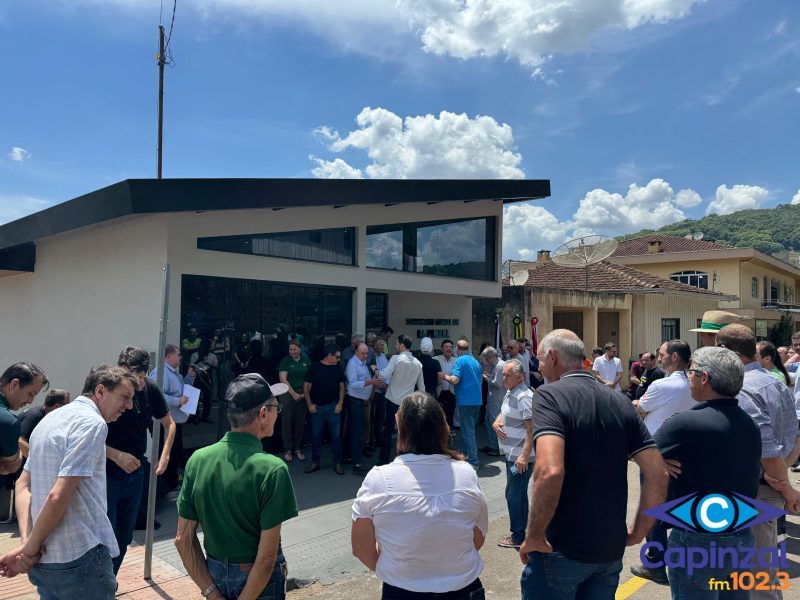 Nova sede do Sindicato Rural é inaugurada em Capinzal após investimento de mais de R$ 760 mil