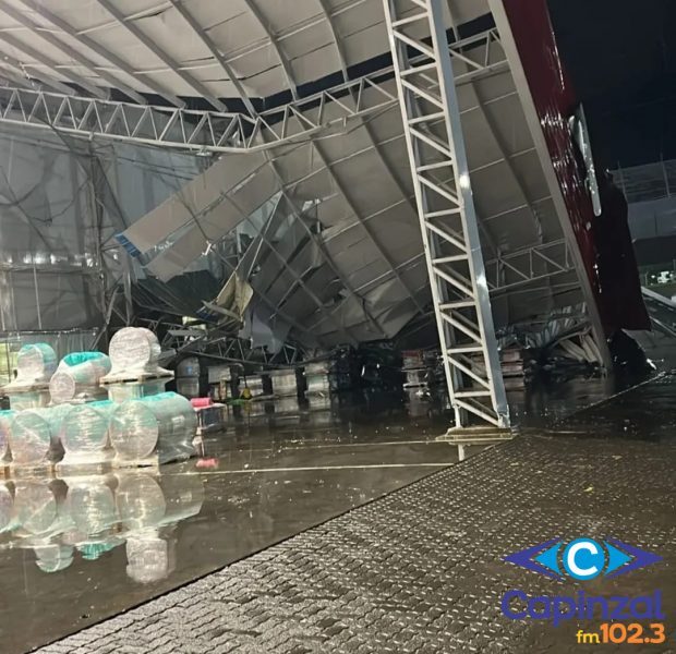 Chuvas e ventos intensos causam danos em Videira; Bombeiros registram sete ocorrências