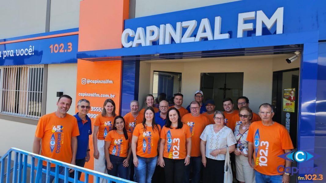Capinzal FM celebra 45 anos de história, inovação e compromisso com a comunidade