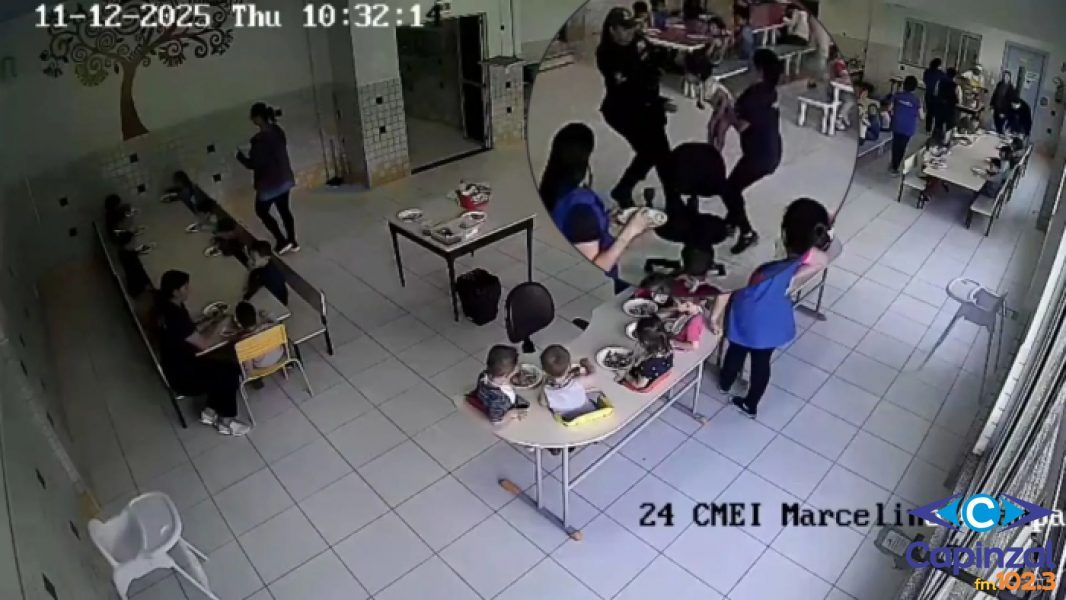 Ação rápida de professora e vigilante salva vida de criança engasgada em CMEI de Caçador