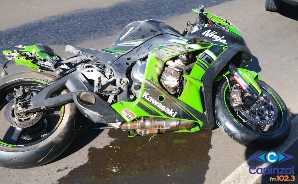 Motociclista morre após saída de pista na SC-135, em Pinheiro Preto