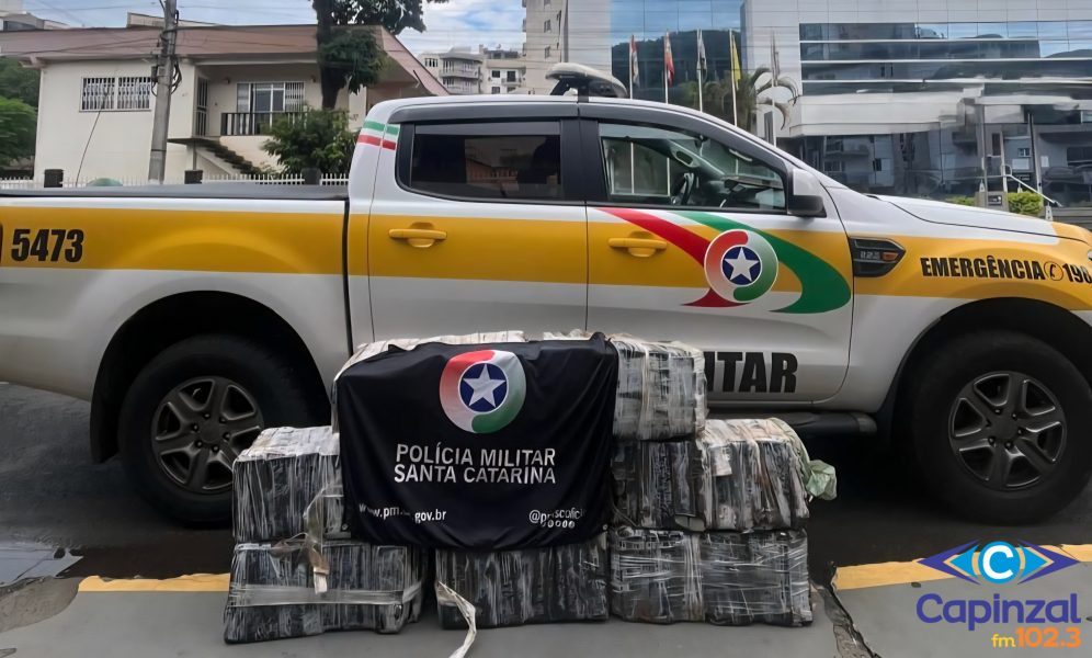 Duzentos e oitenta quilos de maconha são apreendidos em Água Doce