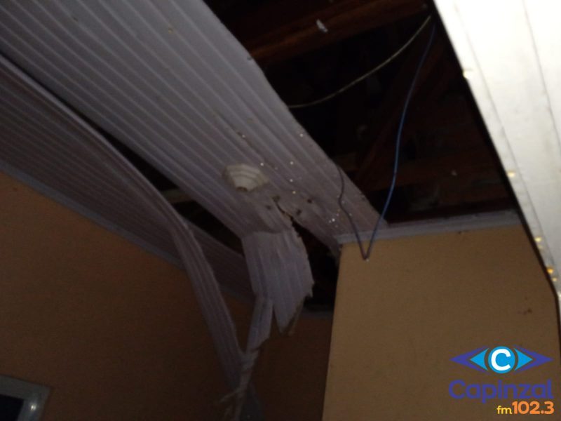 Princípio de incêndio atinge residência em Piratuba