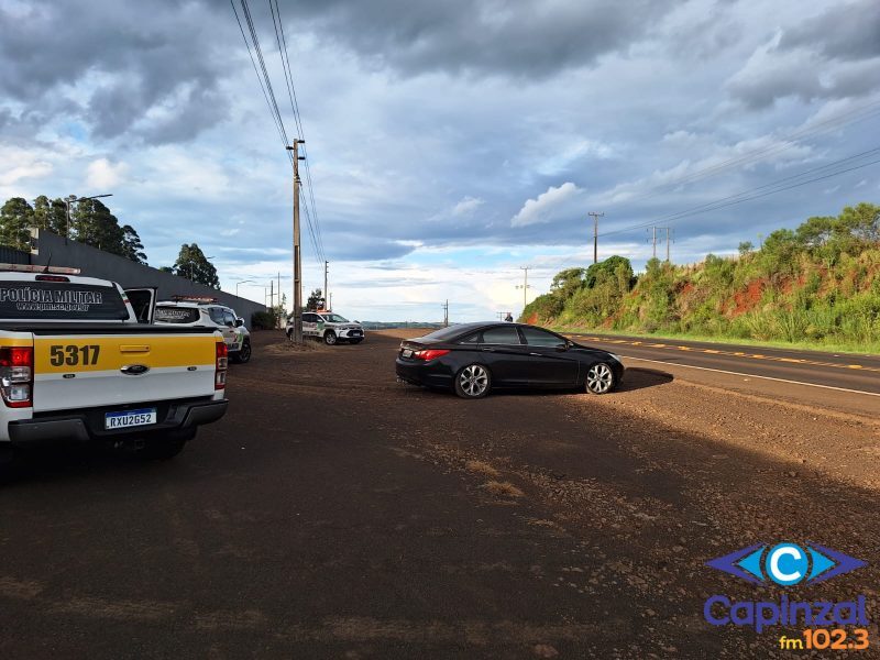 Motorista com tornozeleira eletrônica foge por mais de 15 km em perseguição em SC