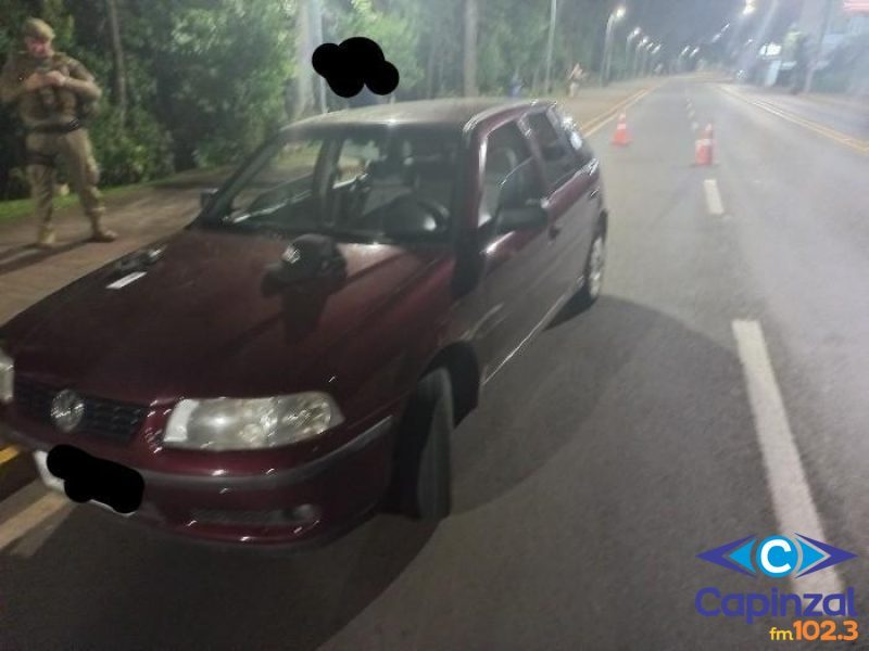 Operação Lei Seca termina com dois presos por embriaguez e tráfico em Joaçaba