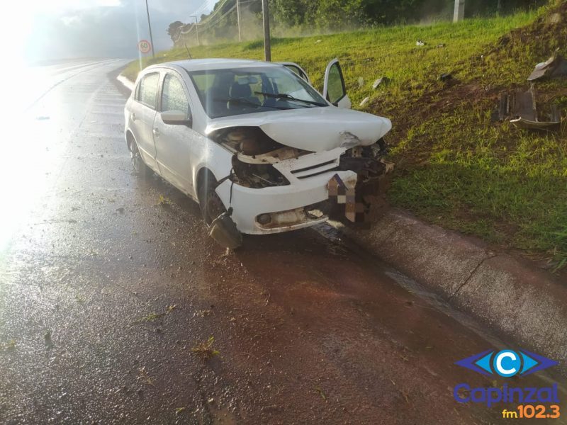 Acidente com dois veículos deixa feridos na BR-282, no Oeste de SC