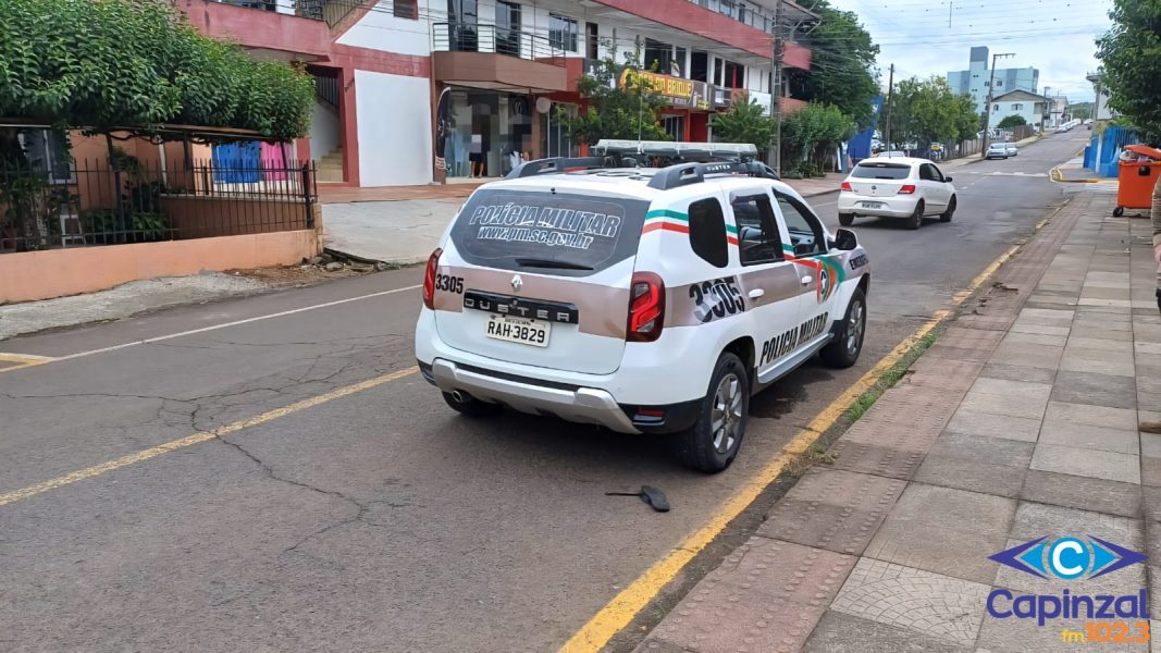 Homem é detido após agredir companheira com facão em Capinzal