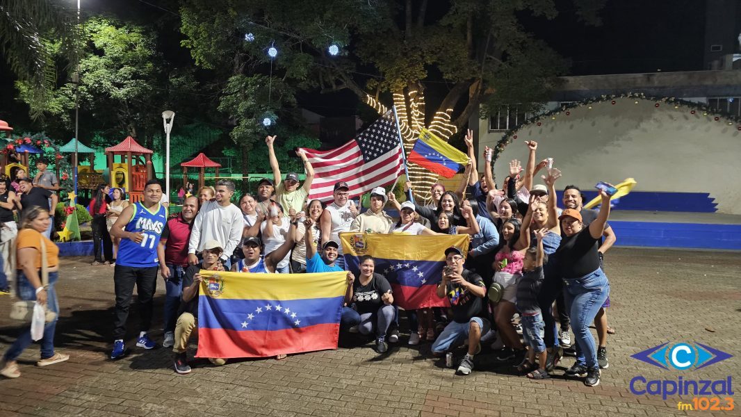 Venezuelanos celebram em Capinzal e Ouro captura de Nicolás Maduro pelos EUA