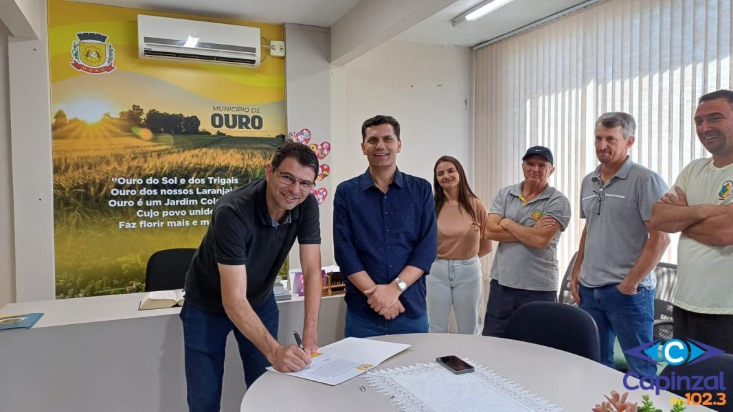 Vice-prefeito Rene Modena assume a Prefeitura de Ouro durante férias do prefeito Claudir Duarte