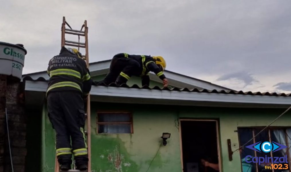 Princípio de incêndio em chuveiro mobiliza Bombeiros em Capinzal