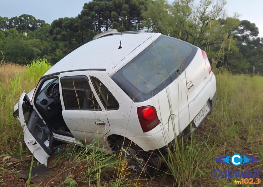Suspeito de tráfico é preso após tentativa de fuga e acidente em Catanduvas