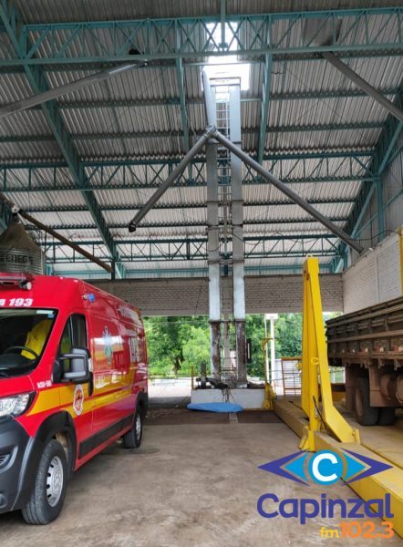 Trabalhador morre ao cair de telhado a cerca de 15 metros no Oeste de SC