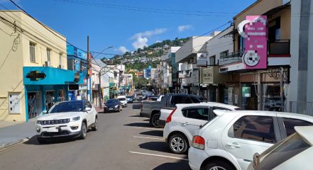 Foto: Avenida XV de Novembro, centro de Capinzal