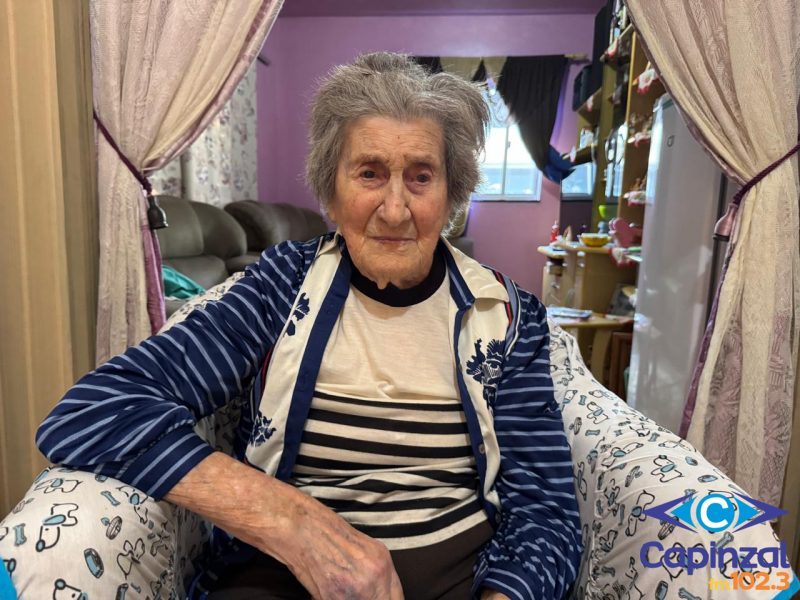 VÍDEO: Moradora de Zortéa comemora 100 anos de idade