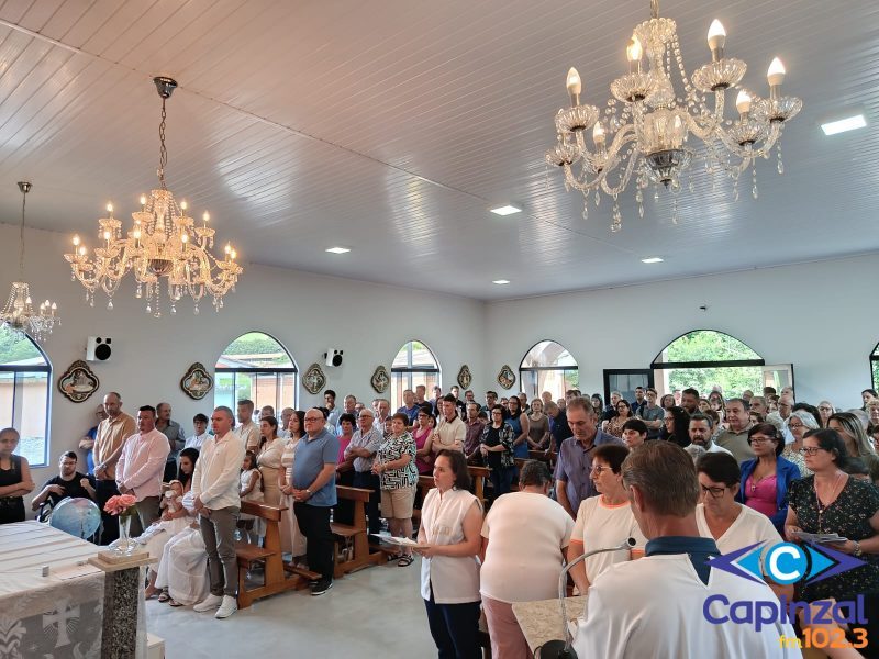 Capela de Nossa Senhora do Caravaggio é reinaugurada em Rio Pardo após ampla reforma