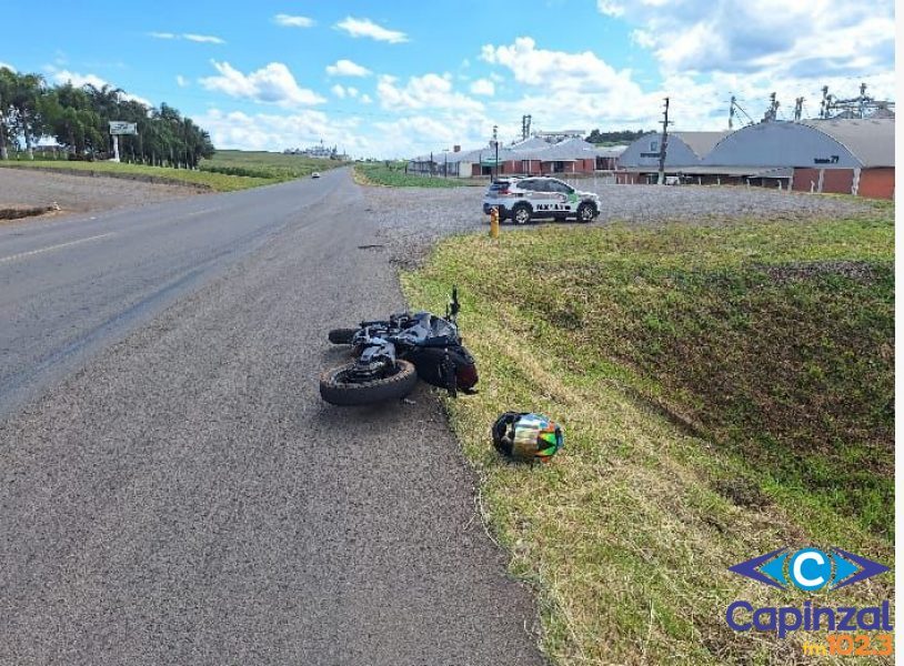 Motociclista foge da PM, é interceptado na BR-470 e tem moto apreendida em Campos Novos