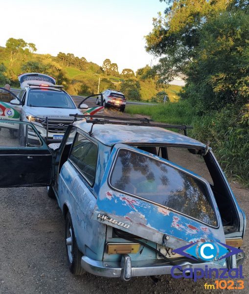 PM recupera veículo furtado e prende homem por receptação em Ponte Serrada