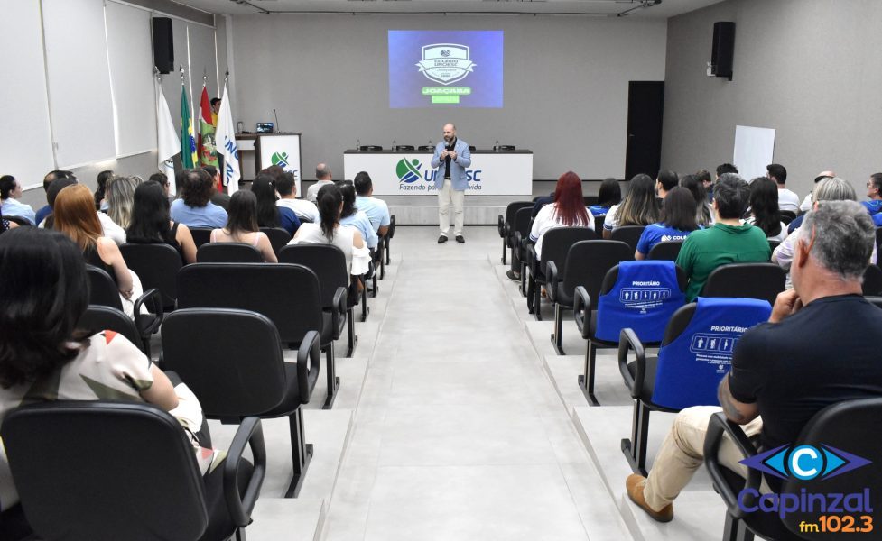 Colégio Unoesc inicia formação pedagógica dos professores de Joaçaba e Capinzal