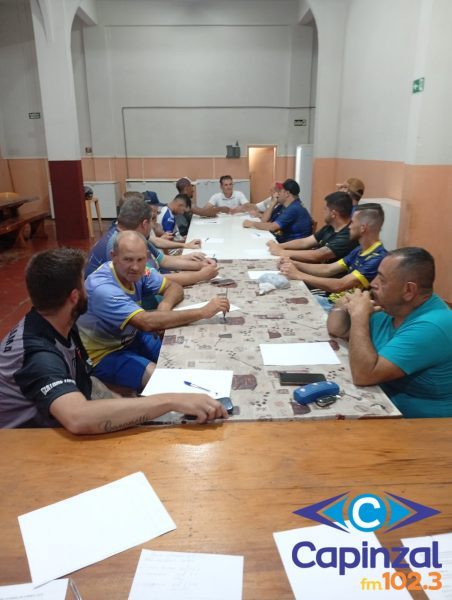 FME Capinzal promoveu reunião preparatória para tratar do Campeonato Municipal de Futebol 2026