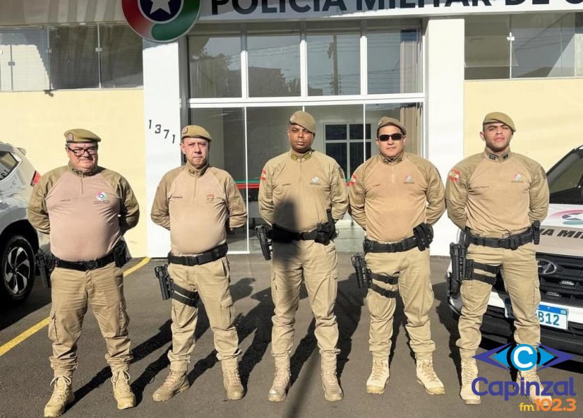 Subcomandante-geral da PMSC realiza visita institucional em Capinzal e Piratuba