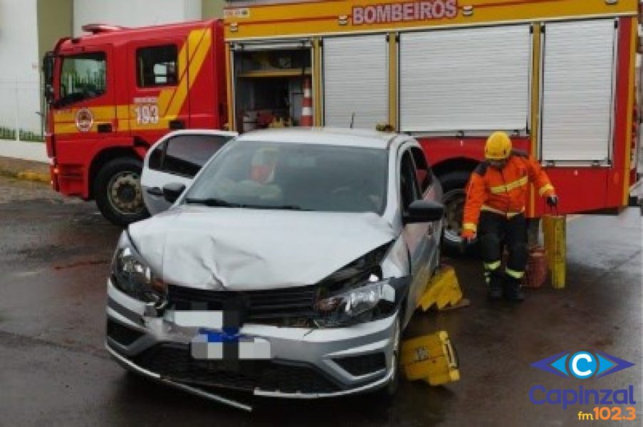 Colisão frontal entre veículos é registrada em Campos Novos