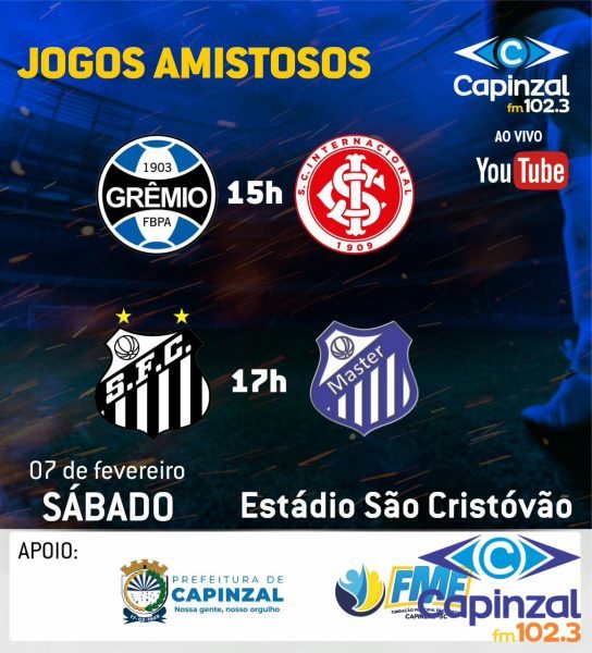 Capinzal 77 anos: Estádio do Bairro  São Cristóvão recebe grande programação esportiva e social neste sábado