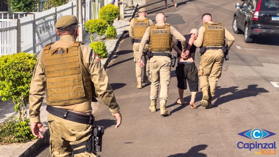 PM suspeito de arrombar residências em Concórdia