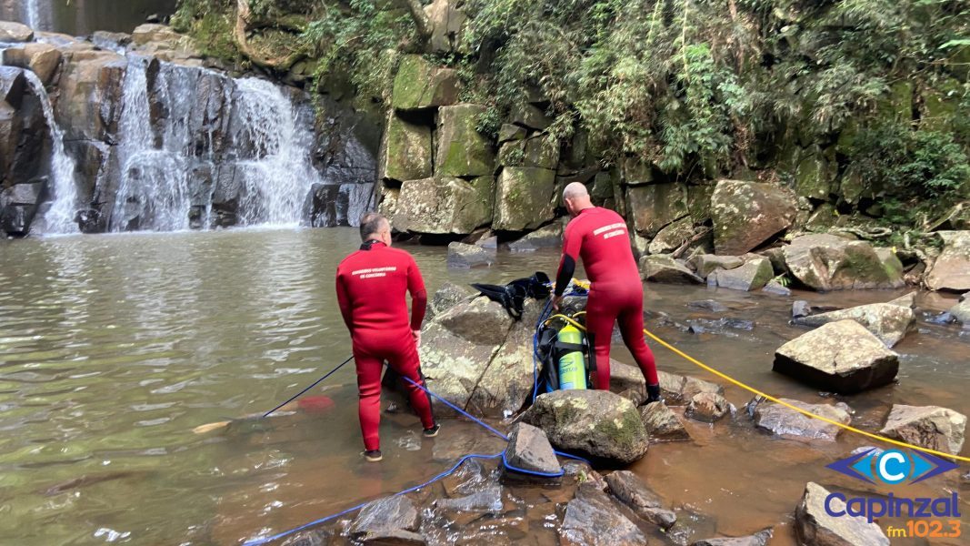 Corpo de jovem é encontrado em rio após desaparecimento em Concórdia