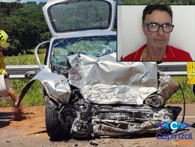 Morador de Capinzal morre após colisão entre carros na SC-150, interior do município