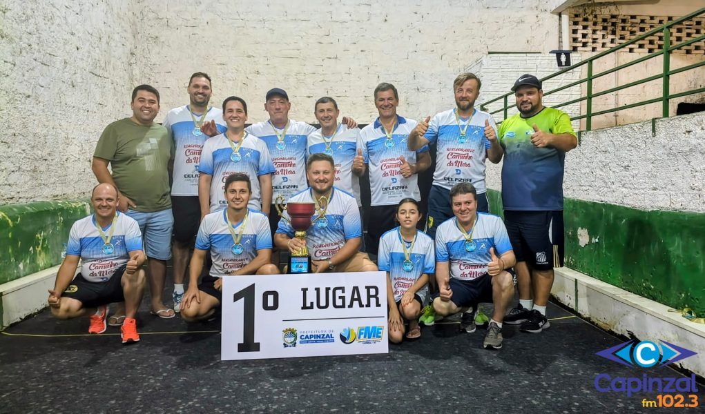 Cassino de Linha Gramado vence fora de casa e levanta a Copa dos Campeões da Bocha em Capinzal