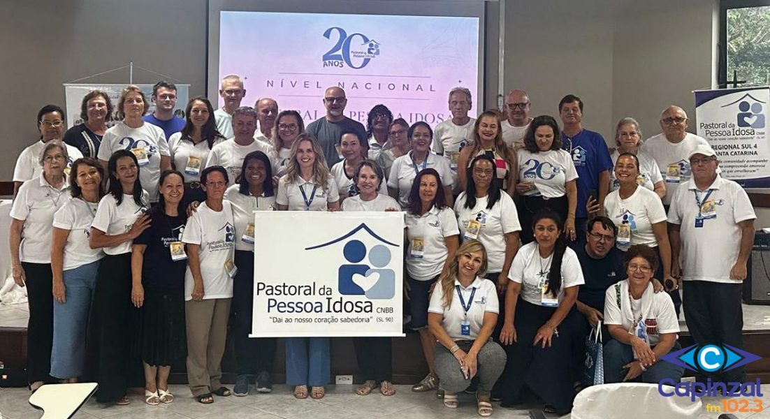 Representantes da Pastoral da Pessoa Idosa participam da 16ª Assembleia Regional em Florianópolis