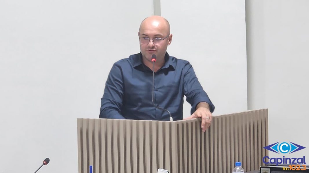 Presidente da Câmara, Kelvis Borges, deverá assumir Prefeitura de Capinzal interinamente