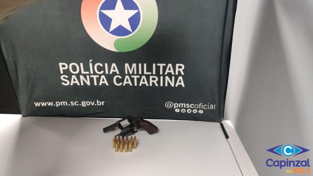 Homem é preso por porte ilegal de arma de fogo em Xaxim