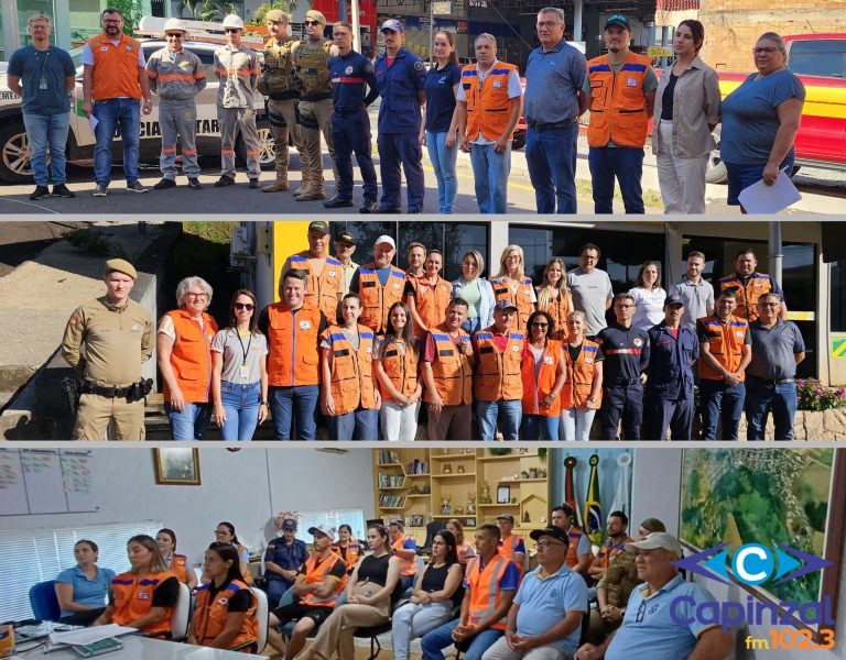 Capinzal, Ouro e Zortéa participam de simulado estadual de desastres naturais