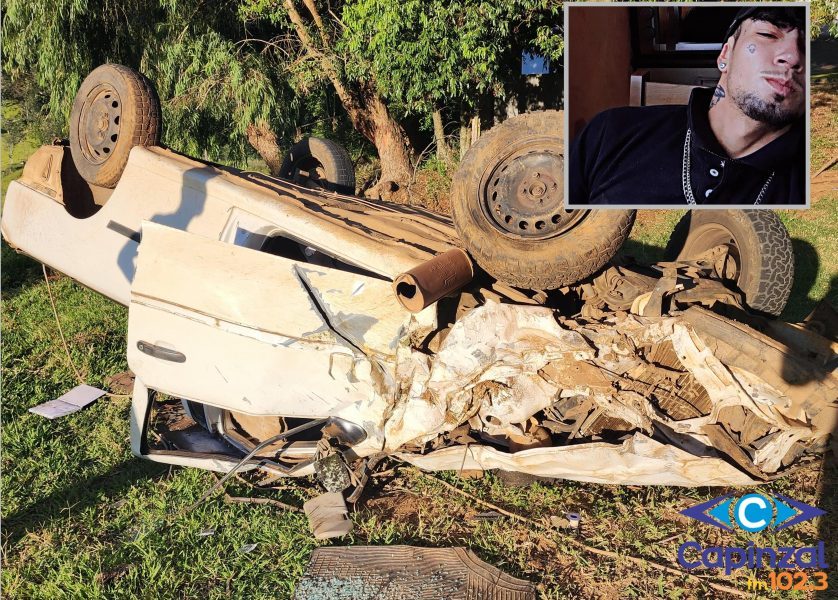 Identificado jovem que morreu após saída de pista de picape em Jaborá