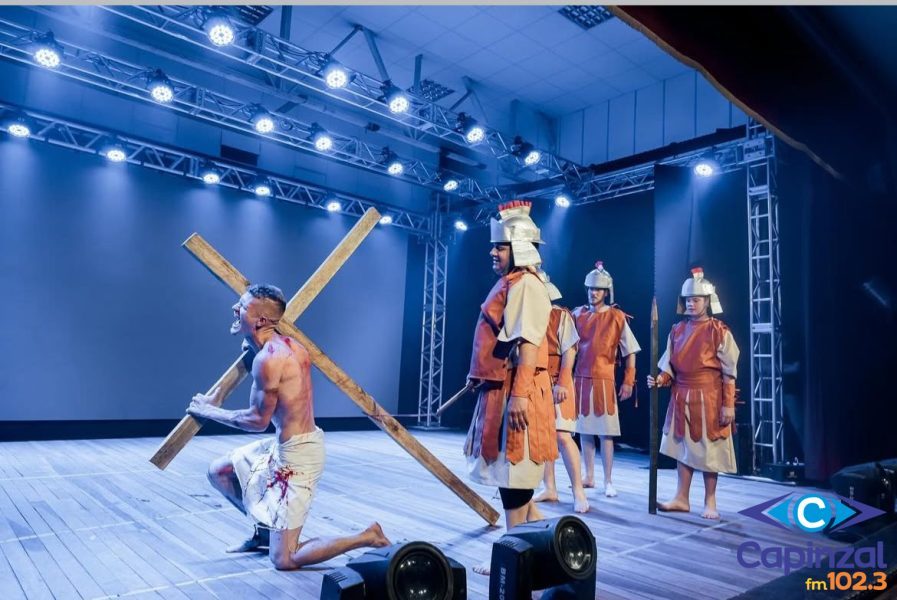 Grupo Teatral Católico Elohim apresentará encenação da vida, morte e ressurreição de Cristo na Vila União