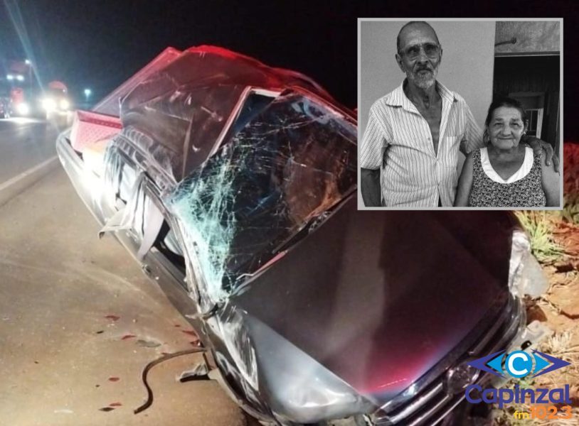 Saída de pista seguida de capotamento deixa dois mortos na BR-470 em Campos Novos