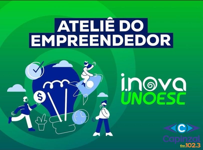 Ateliê do Empreendedor começa hoje em Capinzal e inscrições seguem até o meio-dia