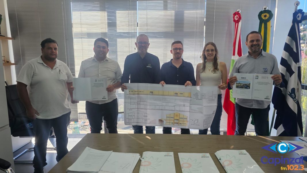 Capinzal recebe projetos de pavimentações no Recanto dos Pássaros, Vila União e reforma do Centro Educacional Prefeito Celso Farina