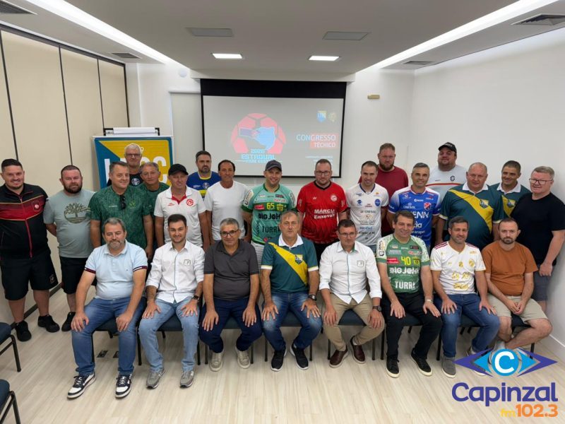 Congresso técnico define grupos do Estadual de Amadores – Fase Oeste 2026